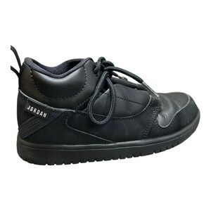 Jordan Fadeaway Little Kids Size 13C Black Preowned Excellent Condition